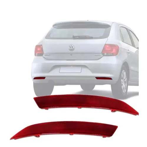 Olho de gato Refletor parachoque lanterna traseira palio siena ka fiesta gol g6 onix