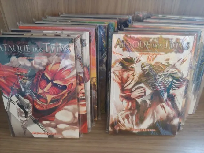 Mangá Ataque dos Titãs - 1 ao 17, 19 e 20