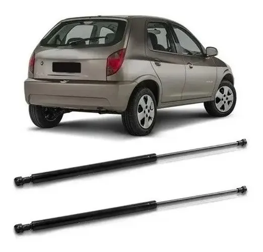 Kit Par Amortecedor Tampa Traseira Chevrolet Celta 2000 à 2014