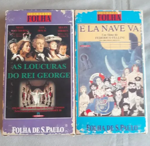 Fita VHS Coleção Folha de São Paulo