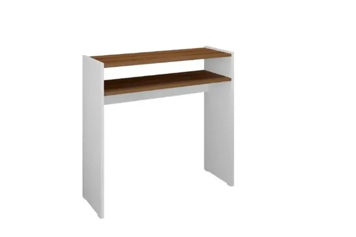 Mesa funcional Maisa com tampo flex branco ou nature! Frete e montagem grátis