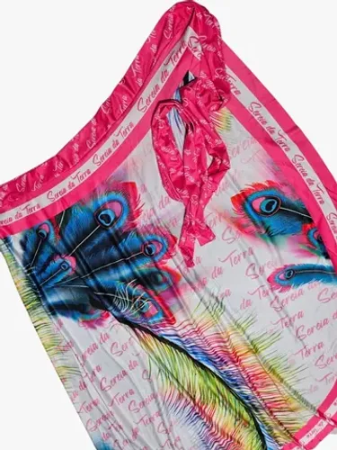Saida de Praia Pareô Vestido Saia Canga Moda Sereia da Terra