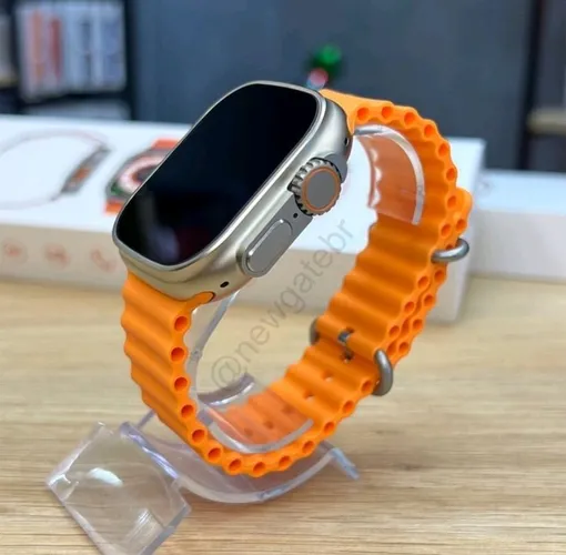 Smartwatch W68 Ultra Max com pulseira extra