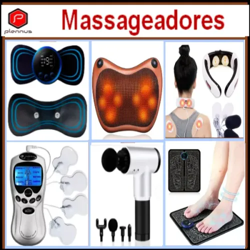 * * Massageadores Corporais / Pescoço / Costas / Pés Estética Fitness * * (z575)