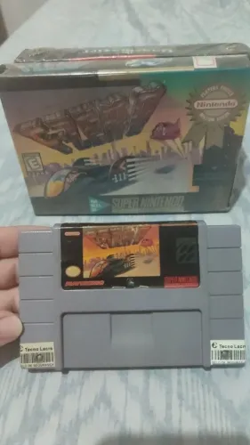 Cartucho Original Jogo Fita de Super Nintendo : F-Zero