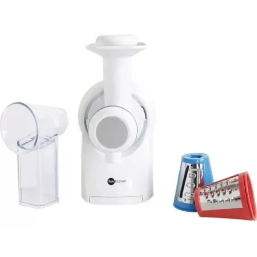 NOVO - Maquina de sorvete 2 em 1 Vermelho e Branco 127V - Fun Kitchen