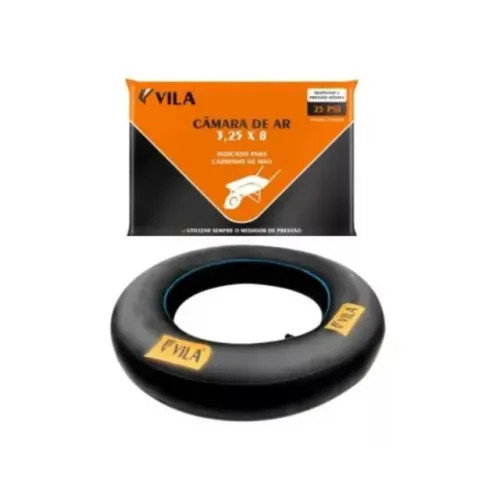 Câmara Para Pneu 3,25x8 Vila