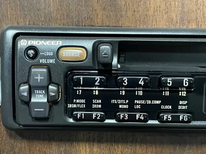 Toca fita rádio pioneer Ken-p4250 novo raridade para colecionador 