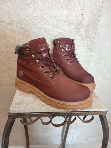 Bota Slum Band Couro Legítimo