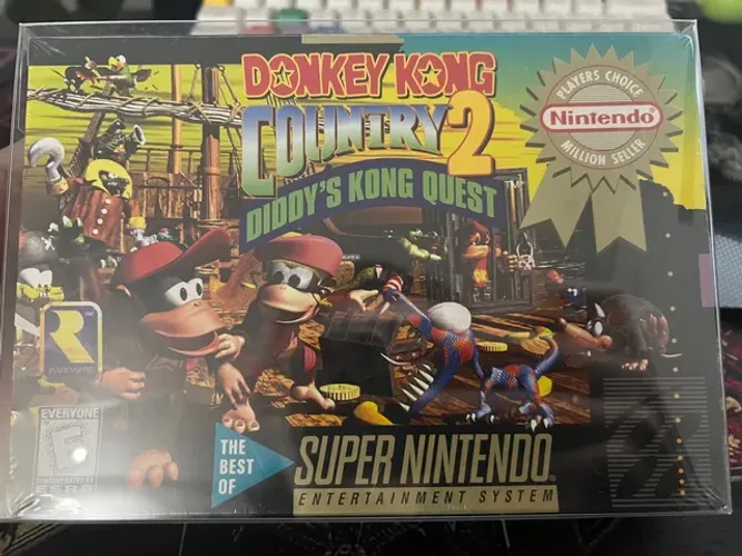 Donkey Kong Country 2 - SNES - Original Lacrado