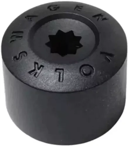Jogo com 5 Capas Parafuso Roda Liga Leve Original Volkswagen 1K06011739B9