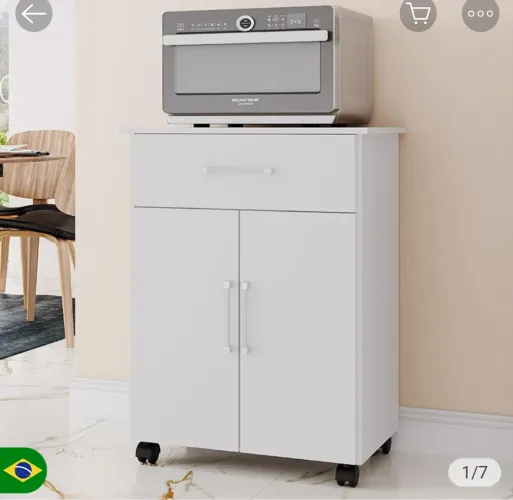 Balcão Microondas 1 Gaveta PROMOÇÃO