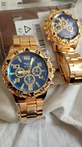 Relógio masculino luxuoso liquidação