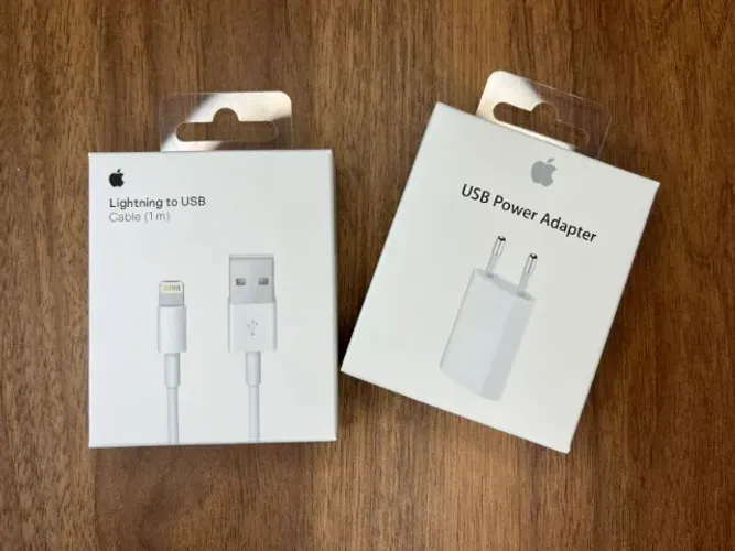 Carregador de iPhone completo Cabo + Fonte - Entreg4 Gratis 24hrs