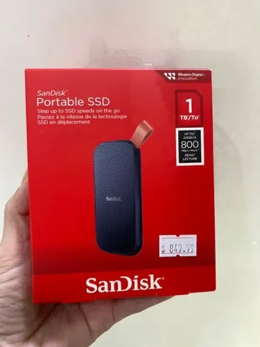 SSD Externo SanDisk 1TB USB 3.2 - Velocidade e Confiabilidade em um Só Produto
