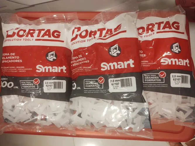 Espaçadores para grandes formatos - Portag Smart - 100 peças