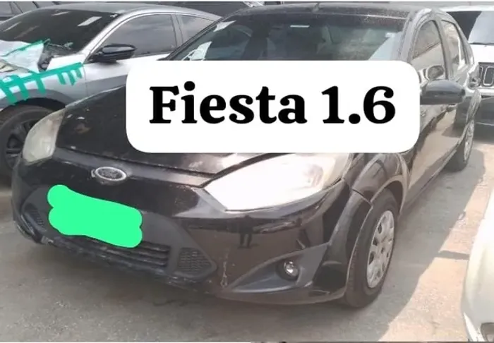 Sucata de fiesta 1.6 para venda de peças 