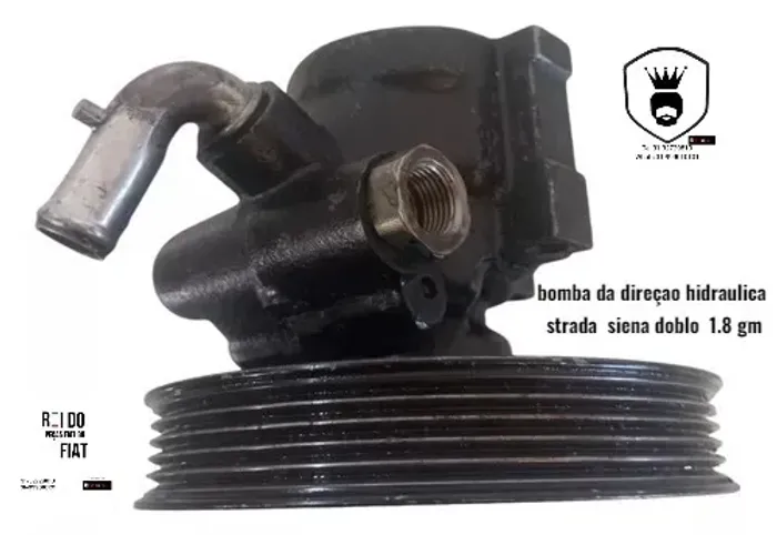 Bomba da direção hidraulica Strada Siena Doblo motor GM 1.8 USADA ORIGINAL