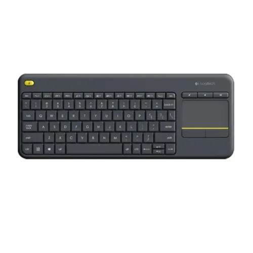 Teclado Sem Fio para PC Smart TV PC Com Trackpad Logitech K400