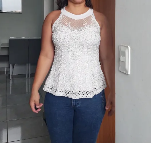 Blusa branca 