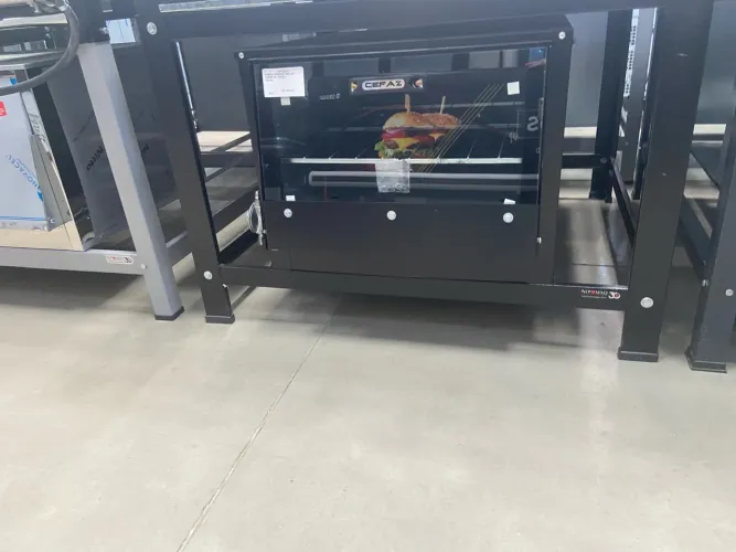 FORNO GRANDE TAMPA DE VIDRO 100L AP - CEFAZ
