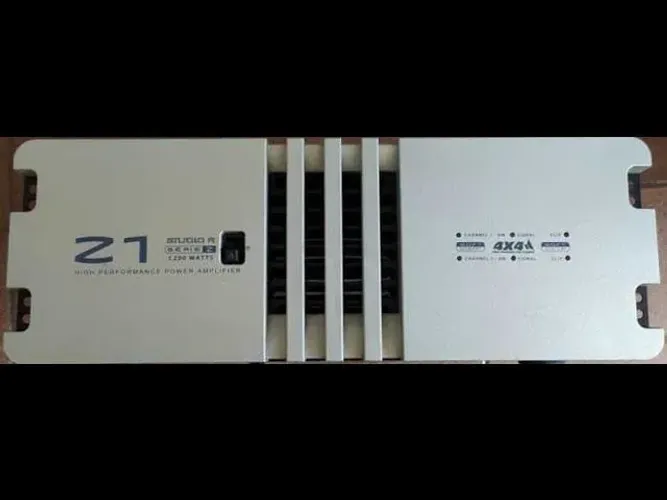 Potencia Amplificador de Áudio STUDIO R  Z1 4x64 Watts - Alto Desempenho