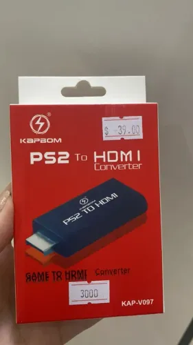 Adaptador Conversor Ps2 Para Hdmi Tv Monitor Kapbom Loja Coimbra Computadores Entregamos