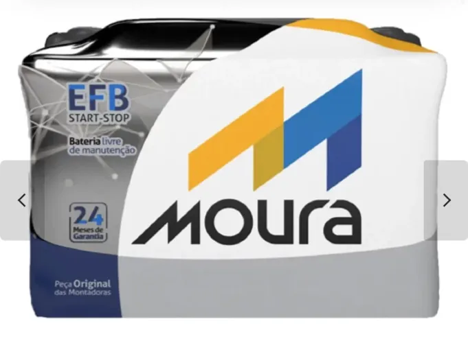 Bateria EFB Moura Start Stop 12V 72Ah MF72LD