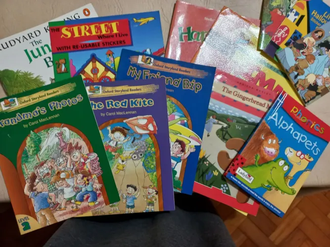 Inglês livros infantis em ótimo estado