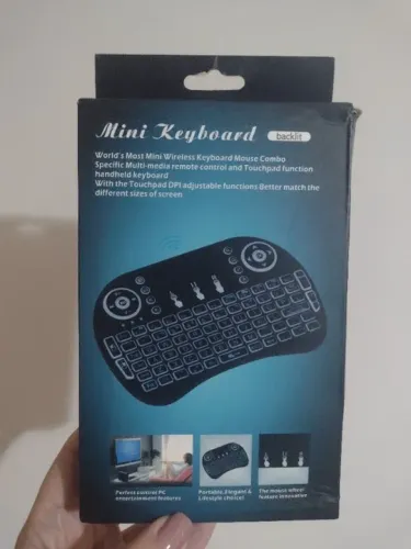 Mini teclado sem fio 