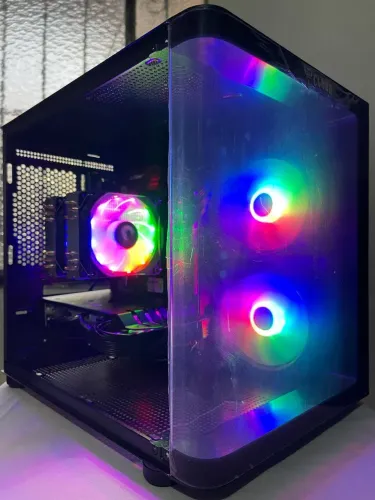 PC Gamer Rodan Intel Xeon 2680V4 RX 580 8GB 16GB DDR4 SSD NVMe 256GB Fonte 600W 80Plus