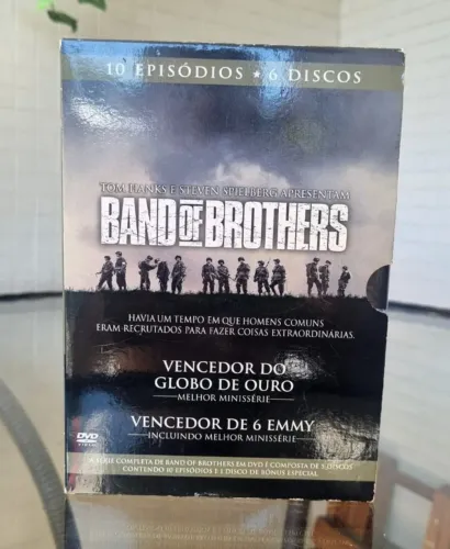 Box Série Band of Brothers 10 capítulos 6 DVD's