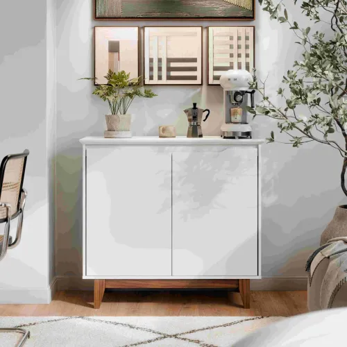 Aparador Grécia com Pés de Madeira - Elegância e Organização!! 717sr6