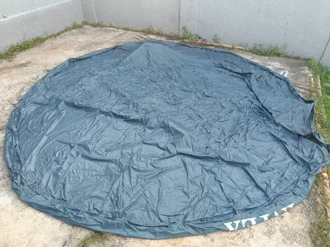 Capa para piscina (320 cm) de diâmetro em vinil Intex 