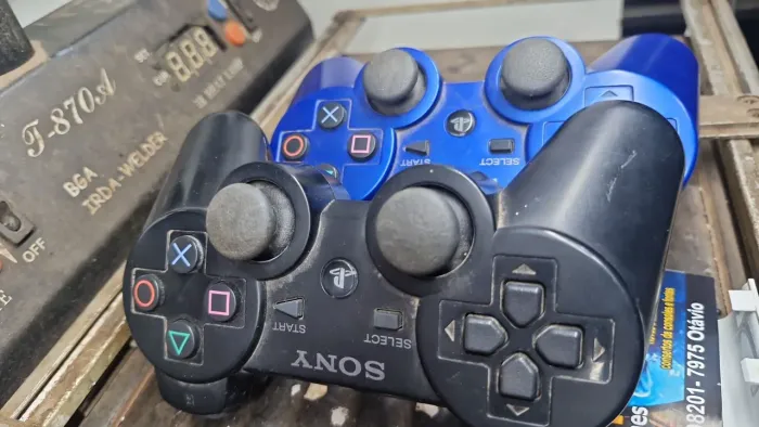 Manutenção em controles ps3 ps4 ps5 one Xbox switch