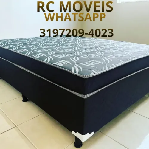 Cama Box Casal OrthoBox com Molas Ensacadas - Conforto e Resistência Garantidos