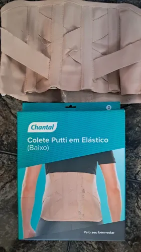 Colete Putti em Elástico Baixo - Tamanho G