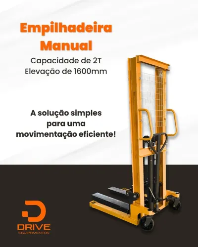 Empilhadeira Manual 2T