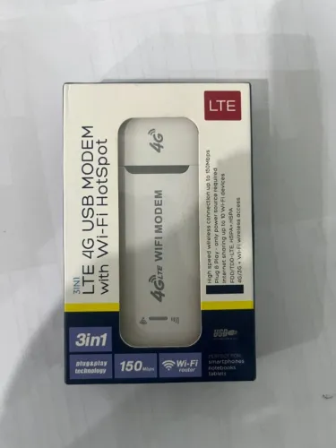 Modem 4G Wi-Fi LTE  na Caixa