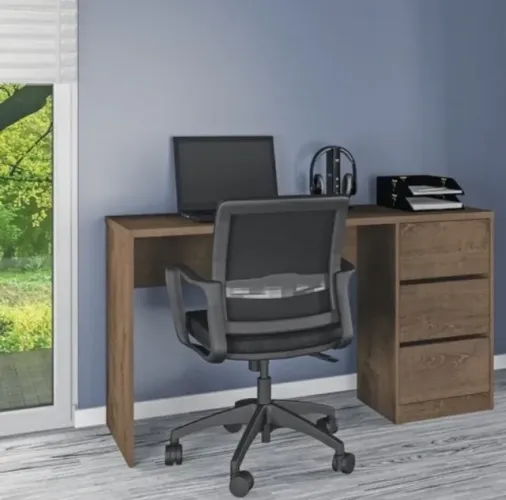 Escrivaninha Ana 3 Gavetas Direto da Fabrica Novo