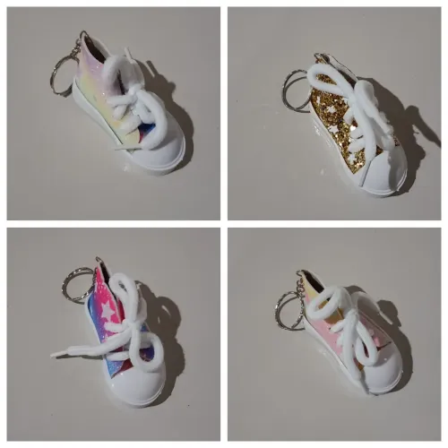 Chaveiros de Sapatos - Práticos para Mochilas, Chaves e Organização!