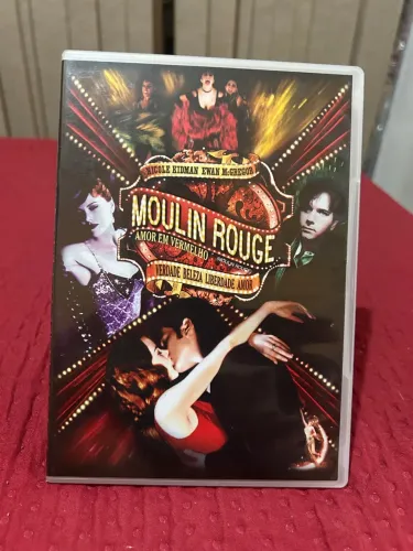 DVD Moulin Rouge - Amor em Vermelho