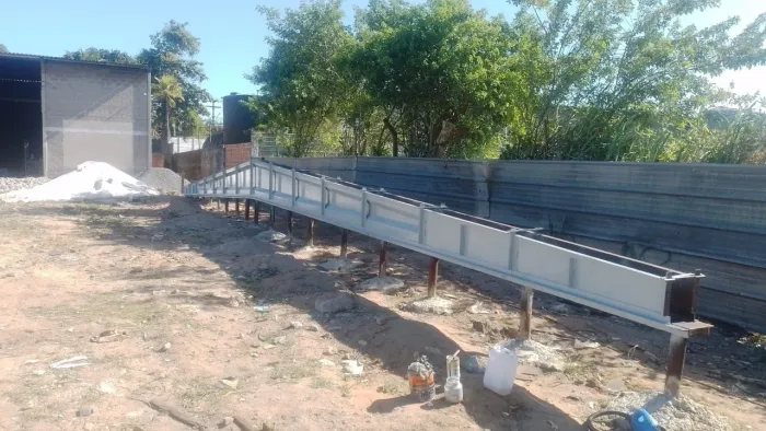 Formas p galpão pré-moldado