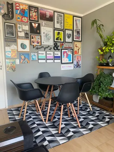 Conjunto Mesa 4 cadeiras produto novo