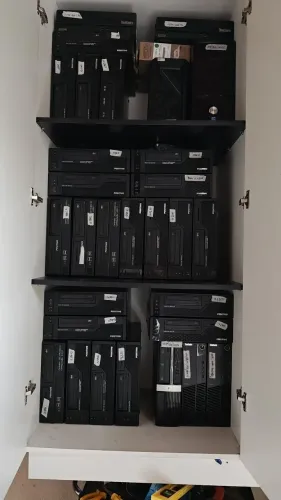 Computadores rápidos i3 com SSD e 8gb de ram