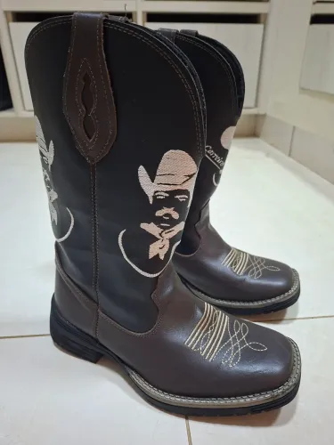 Bota texana n° 38 novíssima 