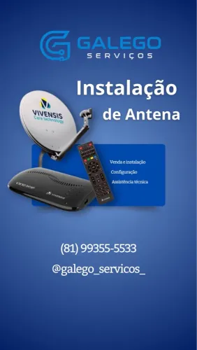 Instalação de antena digital Recife e Olinda