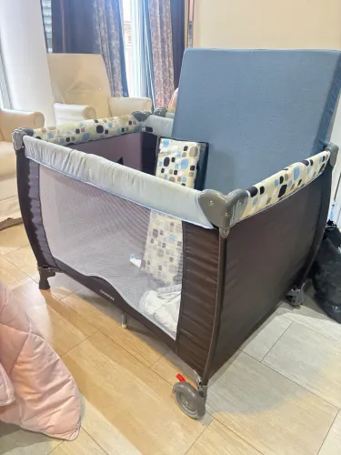  Berço Portátil Cosco Completo + Colchão Sob Medida D23