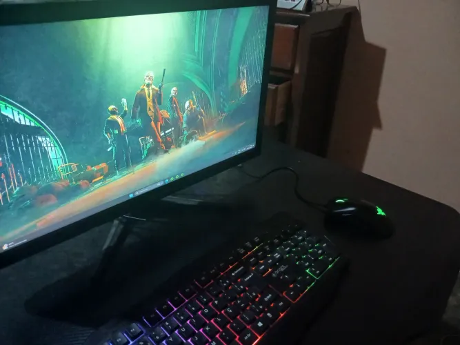 Pc gamer completo+ mesa gamer