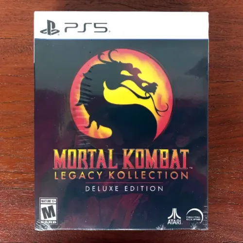 [VENDIDO]--Mortal Kombat Legacy Kollection PS5 Deluxe Edition LACRADO | SWITCH OU SWITCH 2